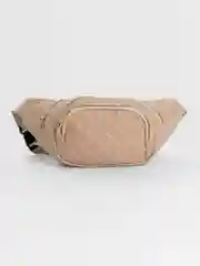 Бежевый сумка поясная женская