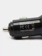 Автомобильное зарядное устройство 2 USB 3.1 А с LED подсветкой
