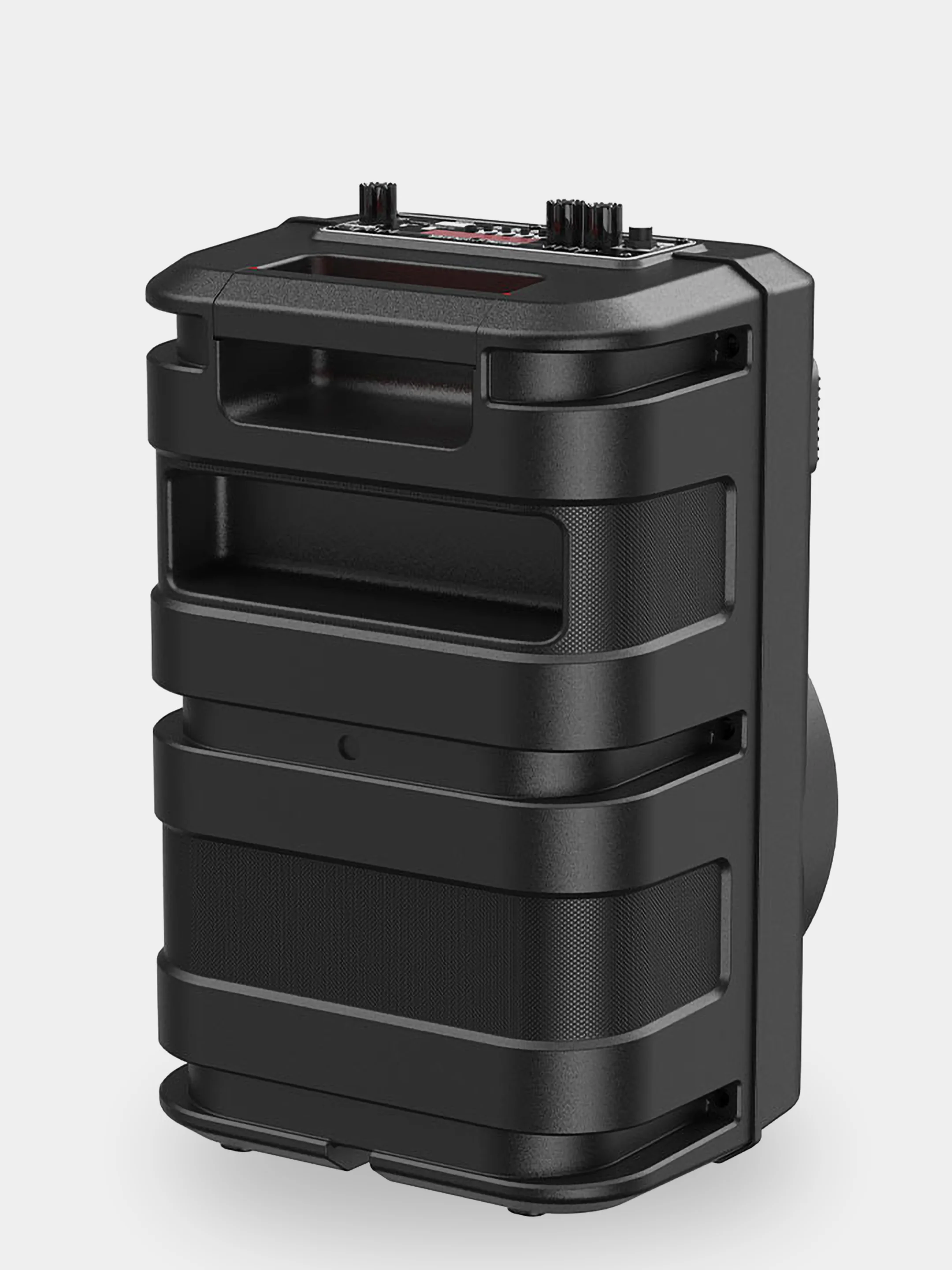 Колонка беспроводная Bluetooth GFPoWeR MK2 караоке, USB/SD/AUX/FM, 10 Вт, микрофон, пульт
