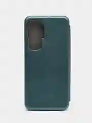 Зеленый чехол-книжка для Honor 90 Lite (Хонор 90 Лайт)