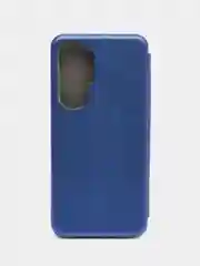 Синий чехол-книжка для Honor 90 Lite (Хонор 90 Лайт)