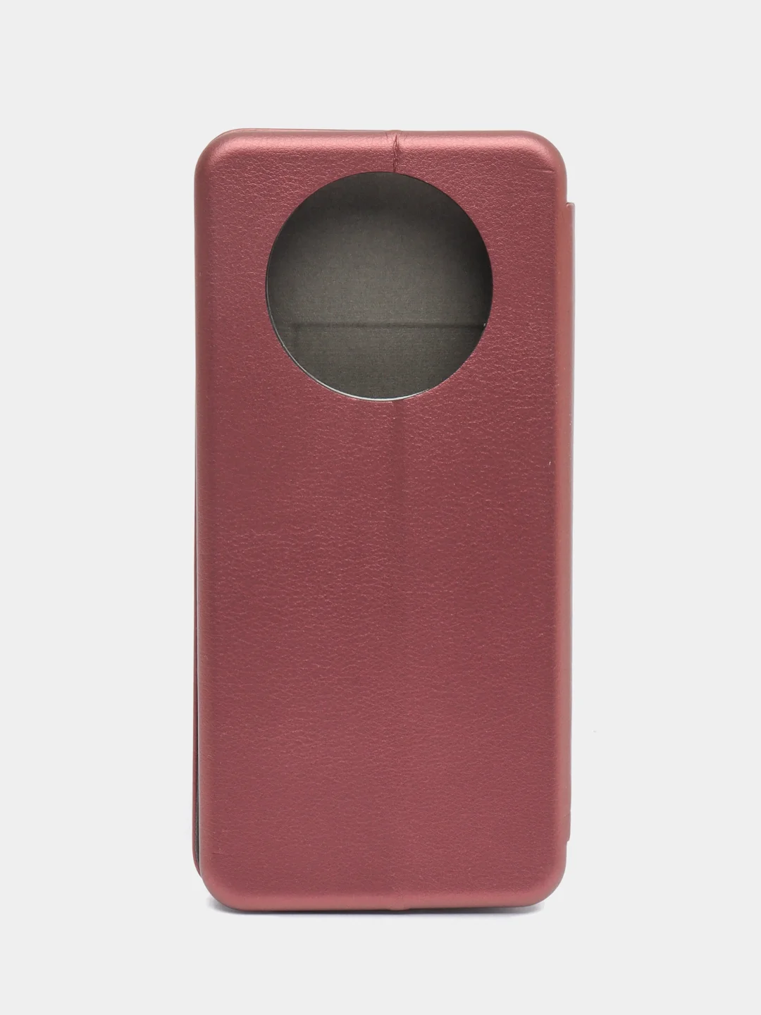 Багровый чехол-книжка для HUAWEI nova Y91 (Хуавей Нова у91)