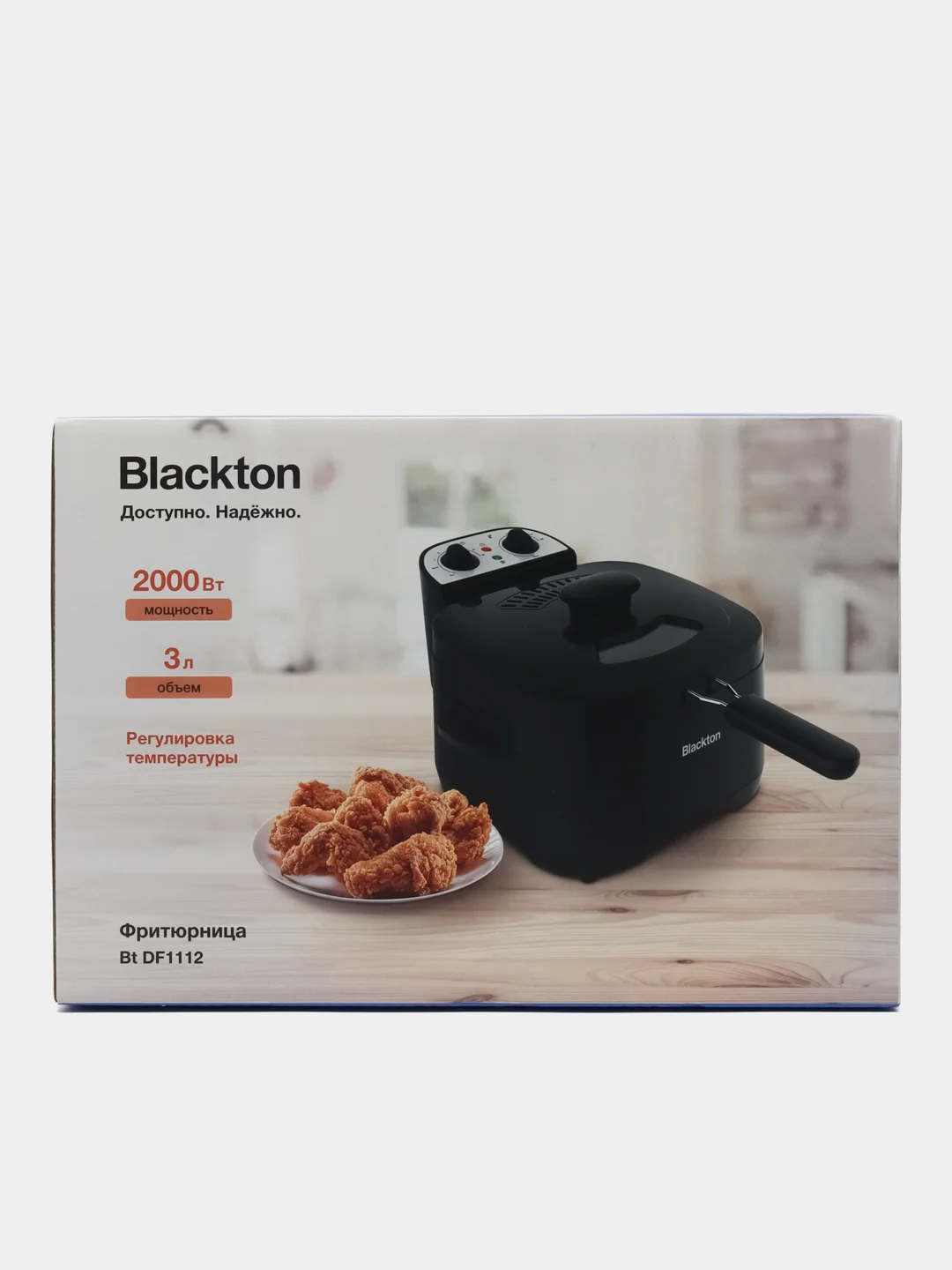 Черный фритюрница Blackton Bt DF1112