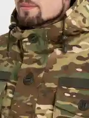 Лесной зеленый костюм горка, зимний, мужской, камуфляж