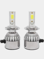 Лед лампы светодиодная Led C6 H7 (6000k) 36w 3800Lm (2 Шт)