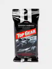 Влажные салфетки для салона автомобиля Top Gear, 30 штук