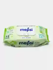 Салфетки влажные детские MEPSI алое вера 72шт