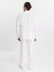 Бежевый мужской муслимовый костюм