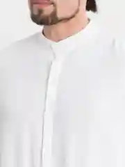 Бежевый мужской муслимовый костюм