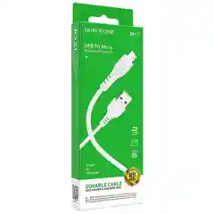 Кабель для передачи данных и зарядки мобильных устройств USB - micro USB BOROFONE BX51, 1 м