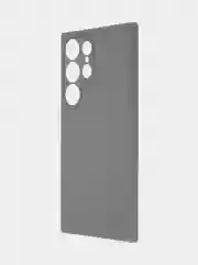 Угольный чехол для Samsung Galaxy S24/S24 Plus/S24 Ultra силиконовый BROSCORP матовый / прозрачный