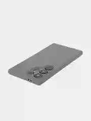 Угольный чехол для Samsung Galaxy S24/S24 Plus/S24 Ultra силиконовый BROSCORP матовый / прозрачный