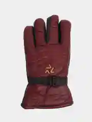 Багровый перчатки зимние, унисекс, размер XL