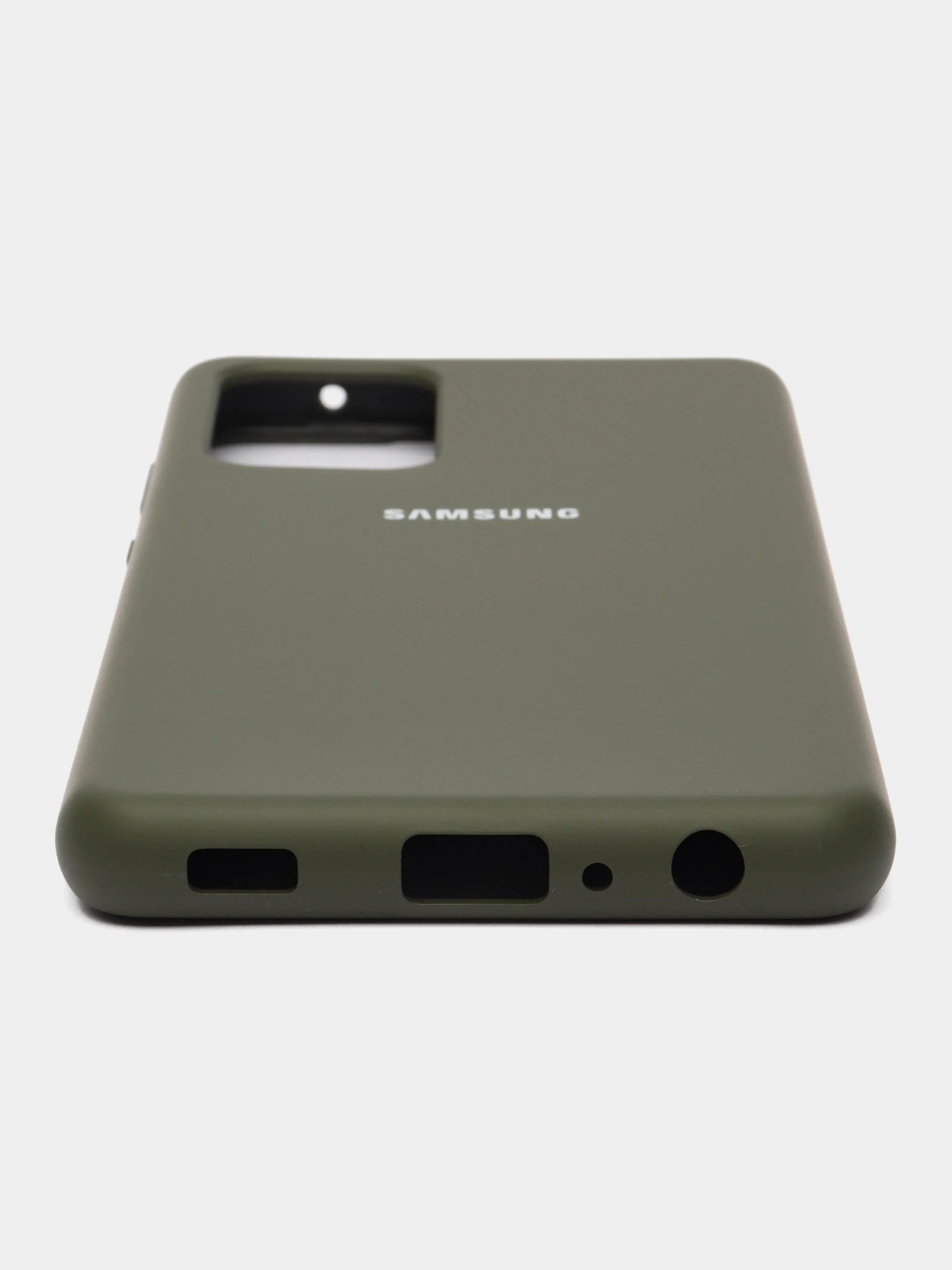 Зелёный хаки чехол Soft-touch для Samsung M30s / M21
