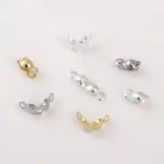 Каллоты для создания украшений покрытие 14 карат, 10 штук