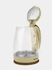 Бежевый чайник электрический с подсветкой Blackton Bt KT1800G, ОБЪЁМОМ 1.8л, АВТООТКЛЮЧЕНИЕ