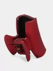 Бордовый заколка-краб для волос, 3 штуки