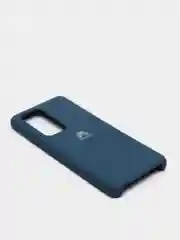 Синий меланж чехол Soft-touch для Honor 7A