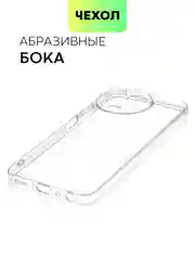 Черный чехол для Realme 11 4G, 11 5G матовый/прозрачный Broscorp силиконовый, бортик вокруг камер