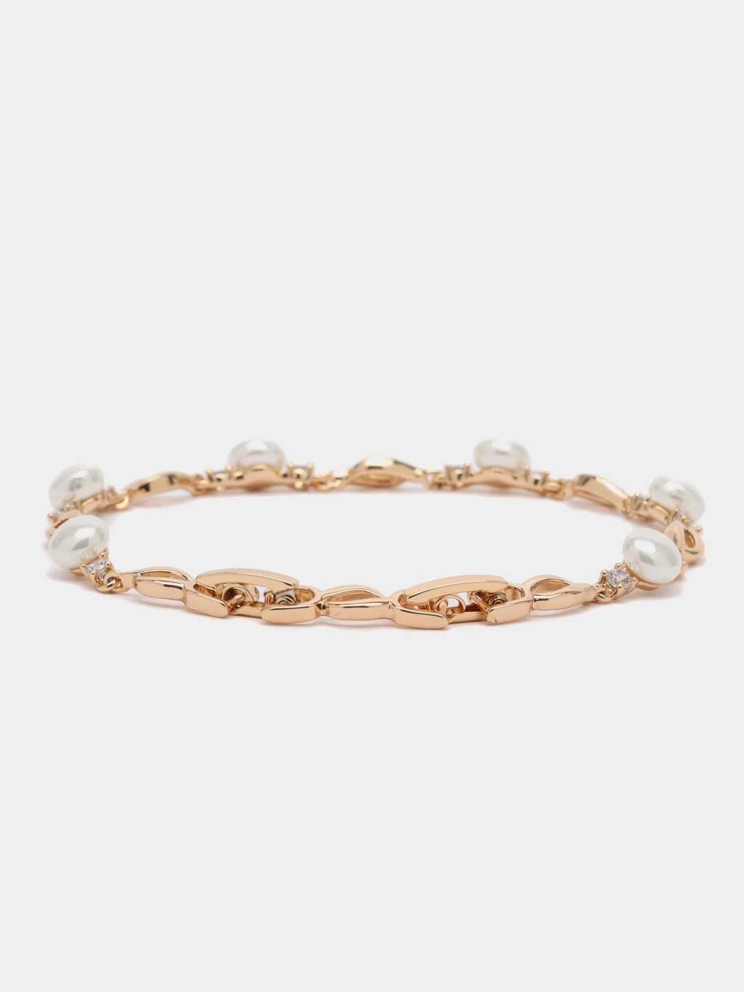Золотой браслет позолоченный Xuping Jewelry, браслет с жемчугом