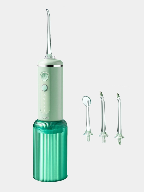Ирригатор Xiaomi Soocas W3F (4 насадки) (Green)