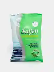 Зеленый влажные салфетки