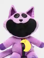 Фиолетовый мягкая игрушка Poppy Playtime CatNap 26 см, кот дремот, кетнеп