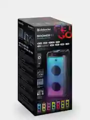 Колонка портативная Defender Boomer 60, 60Вт, Bluetooth/FM/USB/AUX/LED