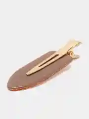 Бежевый меланж заколки
