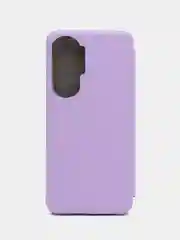 Сиреневый чехол-книжка для Honor 90 Lite (Хонор 90 Лайт)