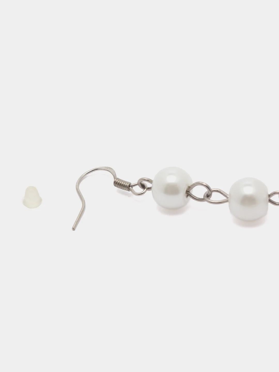 Серьги "Сердечки" из бисера