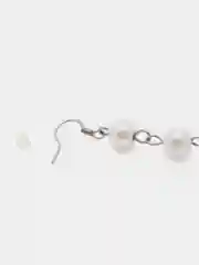 Серьги "Сердечки" из бисера