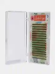 Мятный черные ресницы Lash&Go, 16 линий