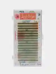 Мятный черные ресницы Lash&Go, 16 линий