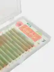 Мятный черные ресницы Lash&Go, 16 линий