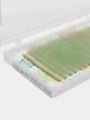 Мятный черные ресницы Lash&Go, 16 линий
