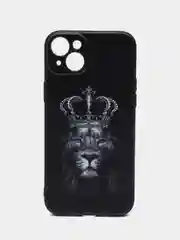 Марсала чехол для iPhone 15 Plus с принтом, с рисунком (Айфон 15 Плюс)