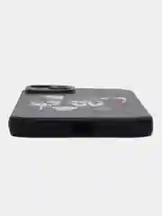 Угольный чехол для iPhone 15 Plus с принтом, с рисунком (Айфон 15 Плюс)