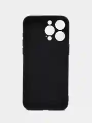 Угольный чехол для iPhone 15 Pro Max с принтом, с рисунком (Айфон 15 Про Макс)