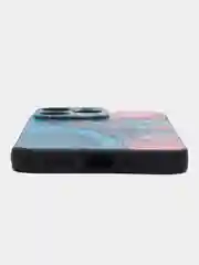 Фуксия чехол для iPhone 15 Pro Max с принтом, с рисунком (Айфон 15 Про Макс)