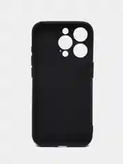 Тёмно-серый чехол для iPhone 15 Pro с принтом, с рисунком (Айфон 15 Про)