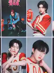 Белый наклейки K-POP Stray Kids