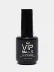 Молочная каучуковая база для ногтей камуфлирующая vipnails cover base