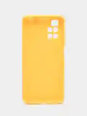 Желтый чехол силиконовый Xiaomi Redmi 10 / Редми 10 матовый, цветной
