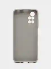 Серый чехол силиконовый Xiaomi Redmi 10 / Редми 10 матовый, цветной