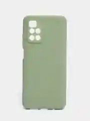 Лесной зеленый чехол силиконовый Xiaomi Redmi 10 / Редми 10 матовый, цветной