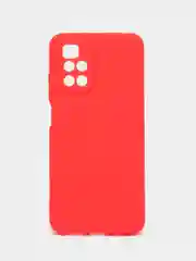 Красный чехол силиконовый Xiaomi Redmi 10 / Редми 10 матовый, цветной