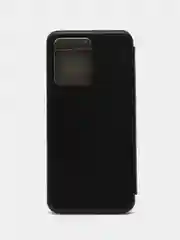 Черный чехол-книжка для Xiaomi Redmi Note 12 4G (Сяоми Редми Ноут 12 4 Джи)
