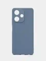 Небесно-голубой силиконовый чехол для Infinix HOT 30i (Инфиникс Хот 30 ай), прозрачный
