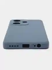 Красный силиконовый чехол для Infinix HOT 30i (Инфиникс Хот 30 ай), прозрачный
